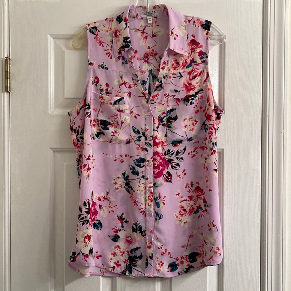 Express Portofino sleeveless blouse